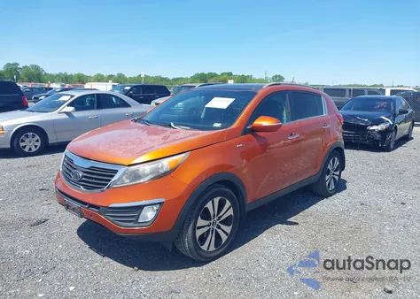 2011 Kia Sportage Ex from USA, damaged, VIN KNDPCCA29B7162940